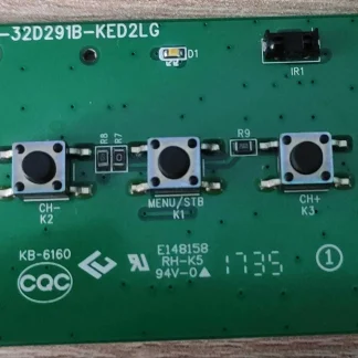 BOTONERA 40-32D291B-KED2LG TELEVISOR THOMSON 55UC6406